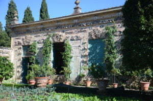 Orangeriet (limonaian) i Villa La Pietra.