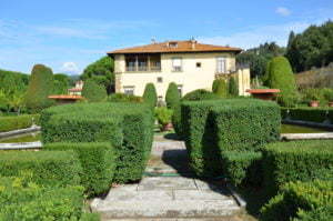 Peter Englander Villa Gamberaia utanför Florens.